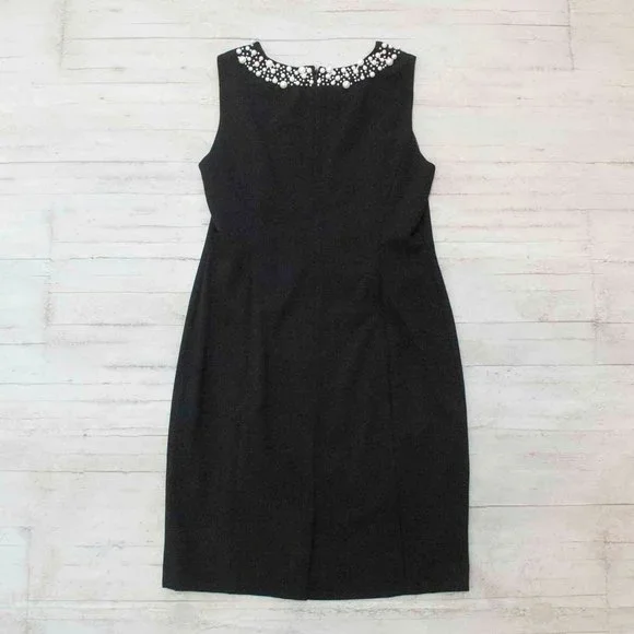 Marc New York Pearl Collar Shift Dress size 12 - Picture 7 of 11